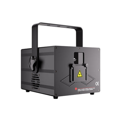 New APP Control  SHEHDS Full Color 3D Effect 3W RGB Laser Scanner Lights DJ Party Bar Projector Stage Lighting