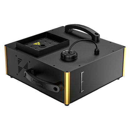 SHEHDS 1500W RGB LED Fog Machine with 24x3W Lights DMX & Remote Control Fog Effect – rear or alternate product view