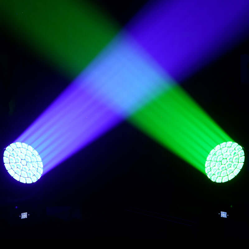 JMS WEBB LED Ultra Wash Big Bees Eyes 37x25W&40W RGBW Moving Head Light | Ultra Quiet | Wide Angle | DMX512 | For Theater,Stage, Events, Weddings