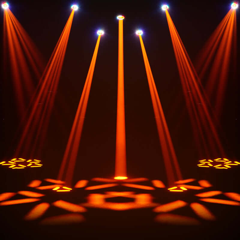 SHEHDS GalaxyJet LED Beam 200W&300W Beam&Wash&Gobo Moving Head Lights