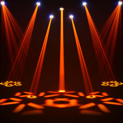 SHEHDS GalaxyJet LED Beam 200W&300W Beam&Wash&Gobo Moving Head Lights