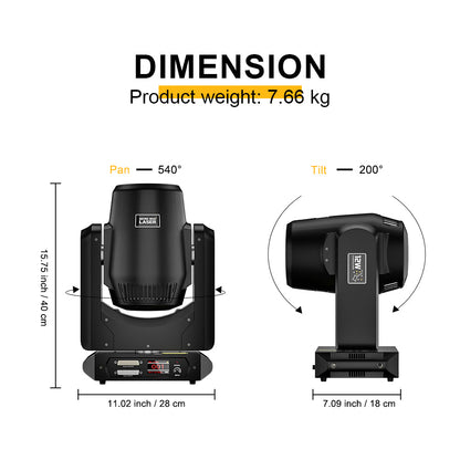 New APP Control  Constellaser 12W Moving Head Laser Light With Ring Effect For bar Concerts Walking Street