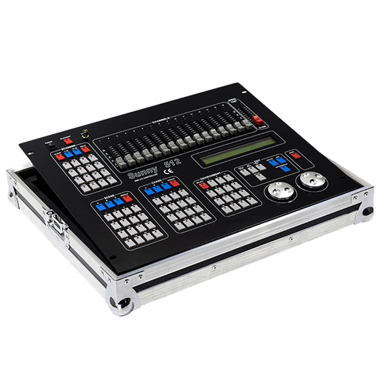 SHEHDS Sunny512 Channels DMX512 DMX Controller Console DJ Disco Equipment DMX Lighting Consoles Professional Stage Lights Control Equip