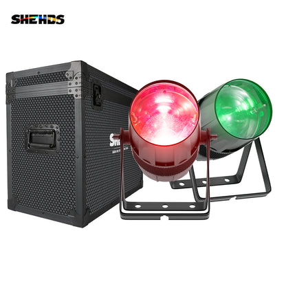 Waterproof LED Zoom&Wash COB Par 300W RGBW 4in1 Light （IP65） High Brightness for Church Theater Wedding Outdoor CORALPAR