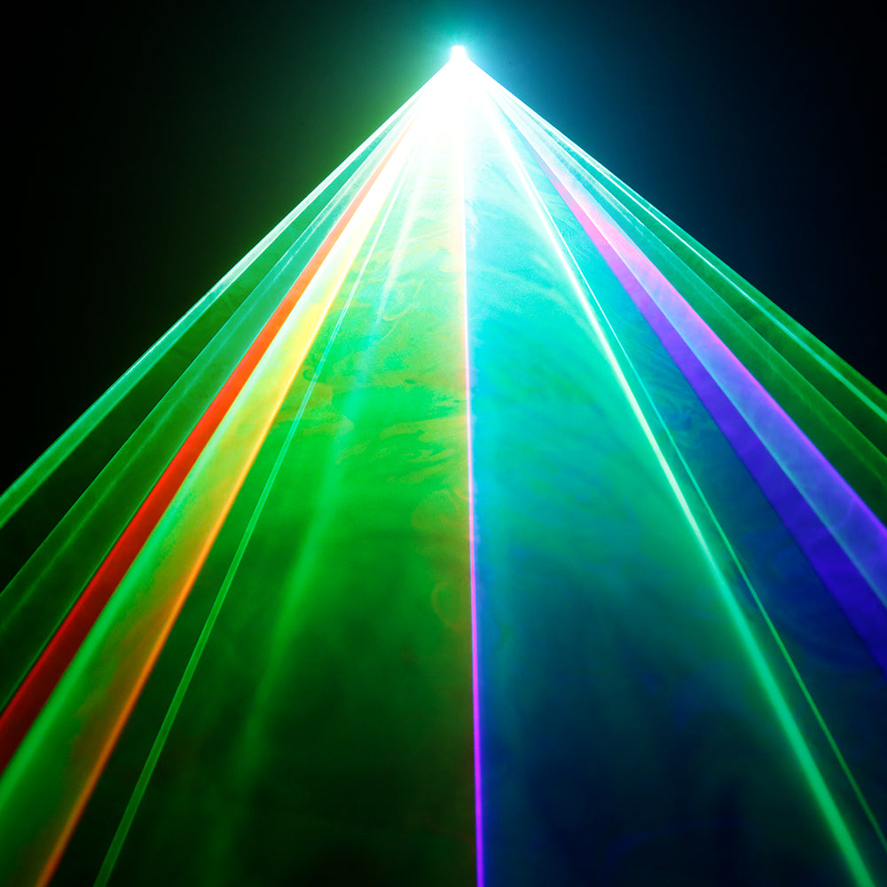New APP Control  SHEHDS 1W RGB Scan Laser Double Pattern Superimposed For Performance Stage DJ Nightclub Wedding