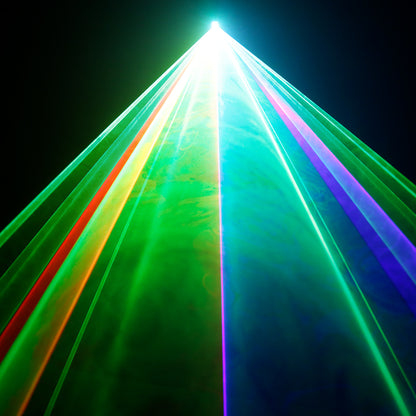 New APP Control  SHEHDS 1W RGB Scan Laser Double Pattern Superimposed For Performance Stage DJ Nightclub Wedding