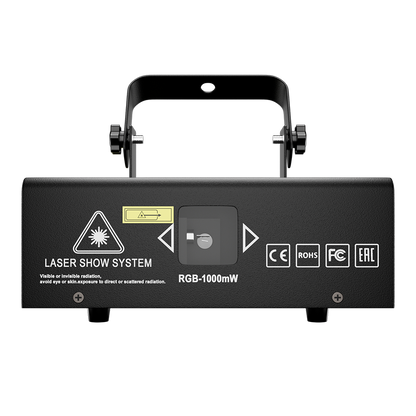 New APP Control  SHEHDS 1W RGB Scan Laser Double Pattern Superimposed For Performance Stage DJ Nightclub Wedding