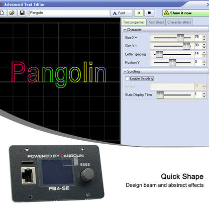 SHEHDS × Pangolin  Professional Laser Control Solutions Officially licensed Seamlessly compatible