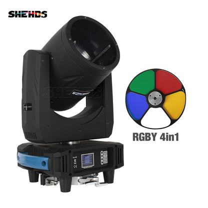 SHEHDS COB 400W Warm+Cold White /COB 400W RGBY Moving Head Light For Church Theater