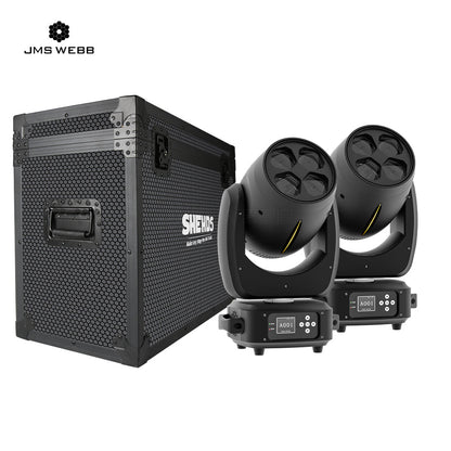 JMS WEBB (Mirror Rotation) LED ZOOM & BEAM & WASH Bee Eye 4X40W RGBW 4in1 Light For Stage Performance DJ Club