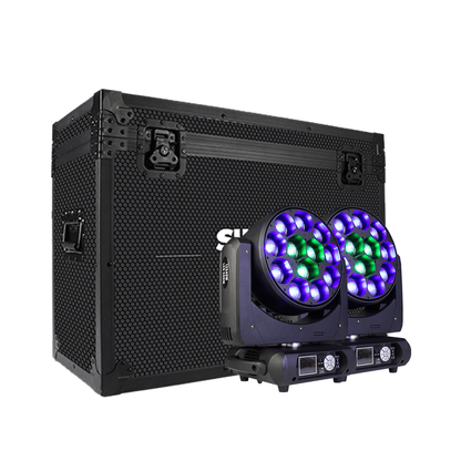 JMS WEBB LED Beam/Wash Bee Eye 12x40w RGBW Moving Head DJ Disco Stage Moving Head Lights Stage for Church Theater