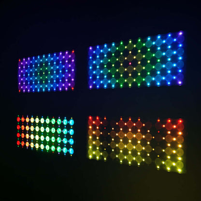 ShockCore Waterproof LED 44x10W RGBW Flood Light-Frost Lens Zero Noise Outdoor