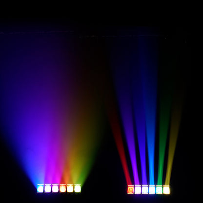 GalaxyJet LED Beam 6x60W RGBW Moving head Matrix Lighting with Ring