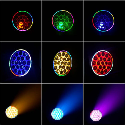 SHEHDS LED Moving Head Light 19x15W /20W/25W Beam Wash Zoom Stage Lighting