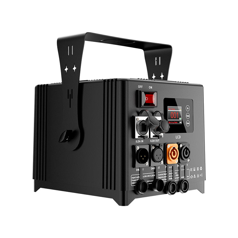 New APP Control  ConstelLaser Waterproof 6W RGB Animation Laser Light Rechargeable One piece housing touchscreens