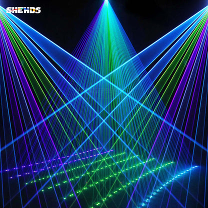 Constellaser APP Control 6W RGB Scanner Moving Head Laser Light