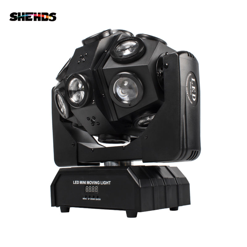 High Quality Led Moving Head Laser 18x12W Rotation Football Roller Beam Disco DJ Party Flash Light