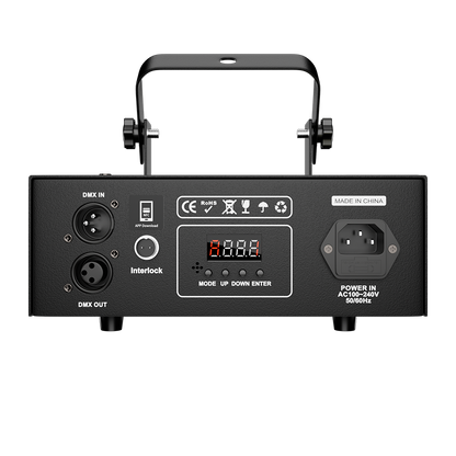 New APP Control  SHEHDS 1W RGB Scan Laser Double Pattern Superimposed For Performance Stage DJ Nightclub Wedding