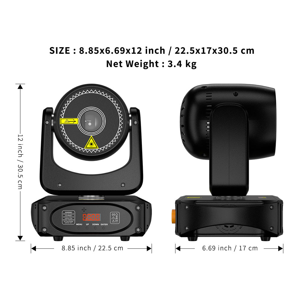 New APP Control  Constellaser 3W Moving Head Laser Light For Night Club DJ Disco Stage LiveShow