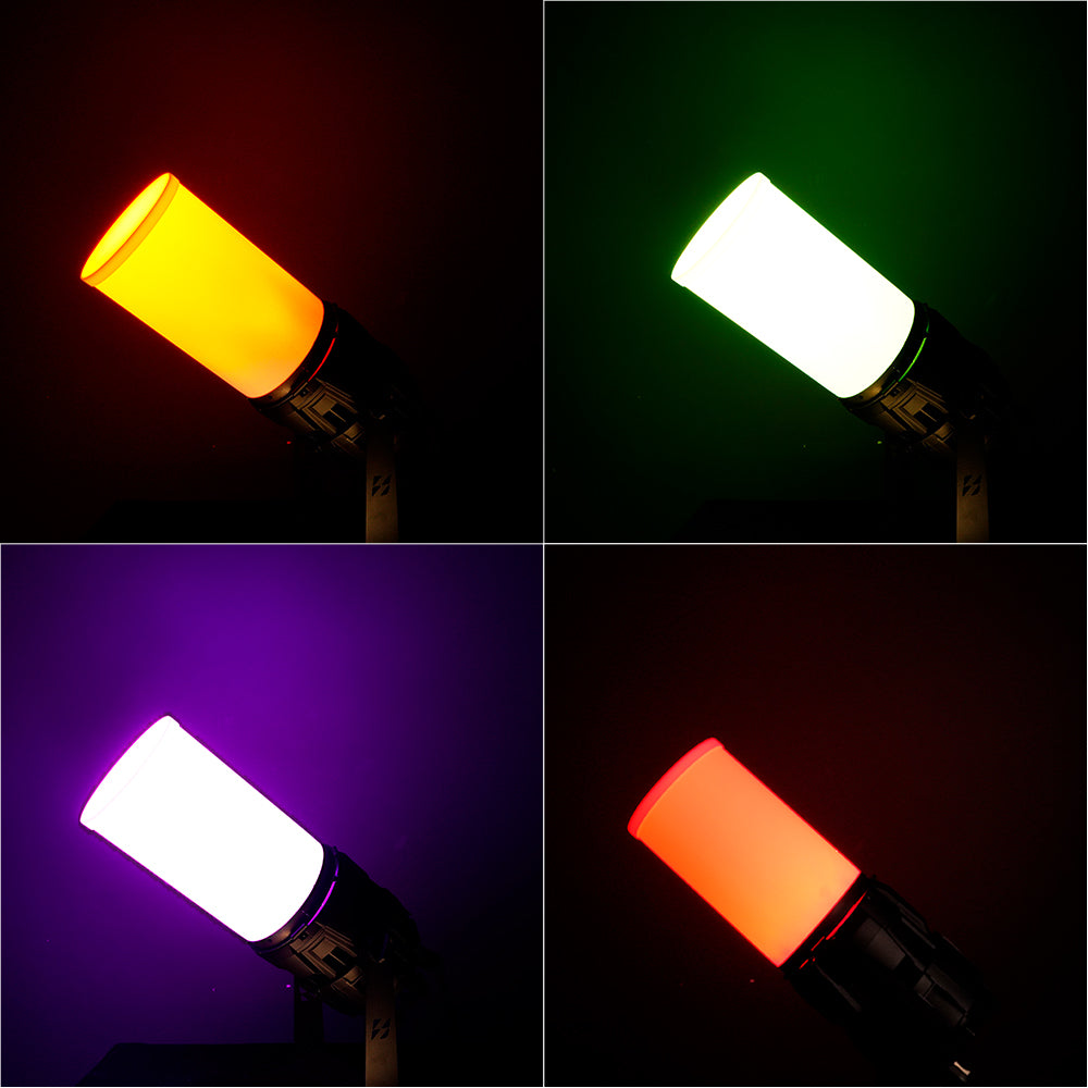 SHEHDS Waterproof 150W RGBLAC COB Linkable Par Light with App Control