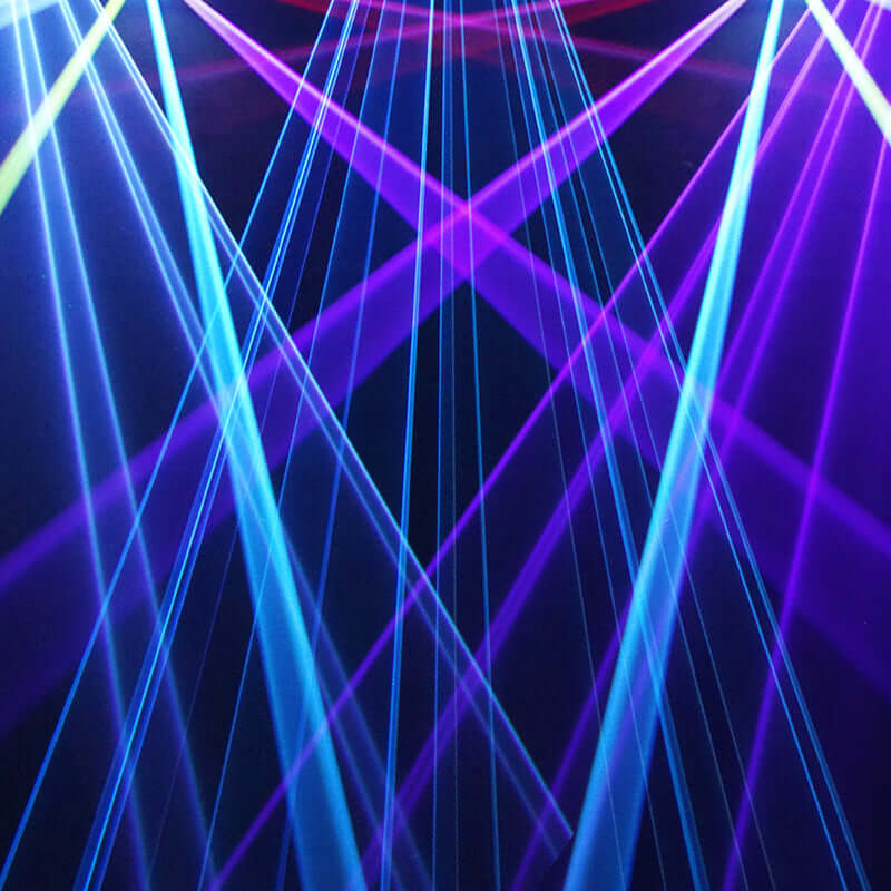 Constellaser APP Control 6W RGB Animation Semiconductor Laser Light With DMX512, ILDA & RJ45 Art Net Connector