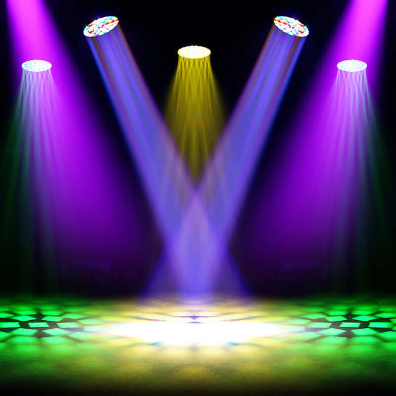 JMS WEBB LED Ultra Wash Big Bees Eyes 37x25W&40W RGBW Moving Head Light | Ultra Quiet | Wide Angle | DMX512 | For Theater,Stage, Events, Weddings