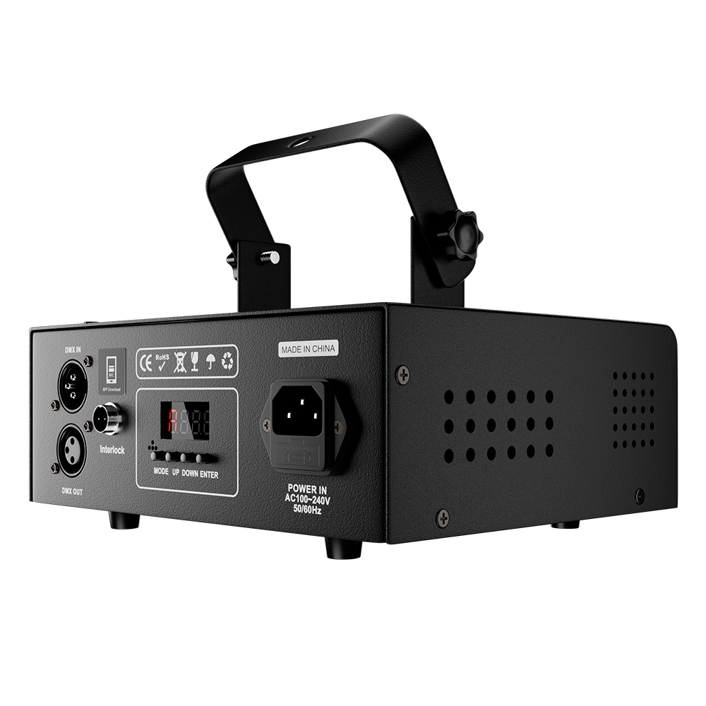 New APP Control  SHEHDS 1W RGB Scan Laser Double Pattern Superimposed For Performance Stage DJ Nightclub Wedding