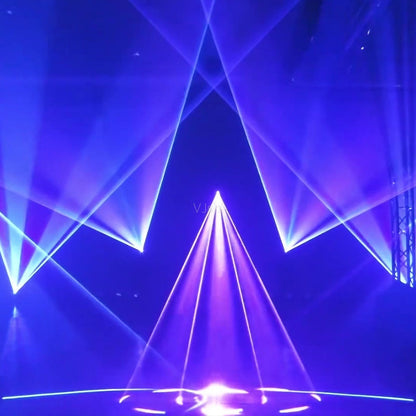SHEHDS New APP Control Waterproof Laser 3W RGB Scanning Pattern Animation Laser Light for Performance Stage Wedding DJ Nightclub
