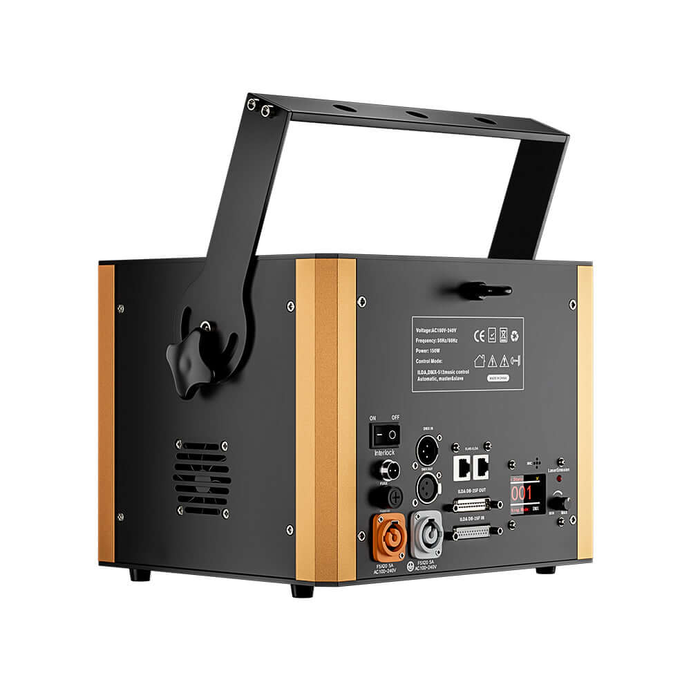 Constellaser APP Control 6W RGB Animation Semiconductor Laser Light With DMX512, ILDA & RJ45 Art Net Connector