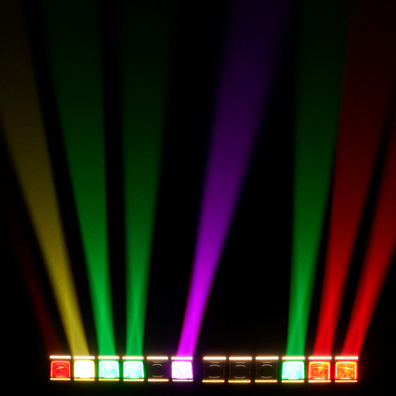 GalaxyJet LED Beam 6x60W RGBW Moving head Matrix Lighting with Ring