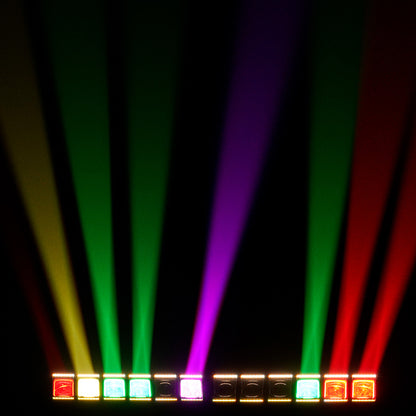 GalaxyJet LED Beam 6x60W RGBW Moving head Matrix Lighting with Ring