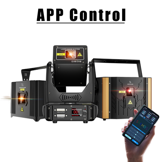 Constellaser APP Control 6W Laser Light series RGB Animation Scanner DMX512 For DJ Disco Wedding Party Concert Light Show Stage Lighting