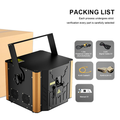 New APP Control  Constellaser 12W RGB Animation High Power Laser Light For Wedding DJ Club Theater Performance Stage