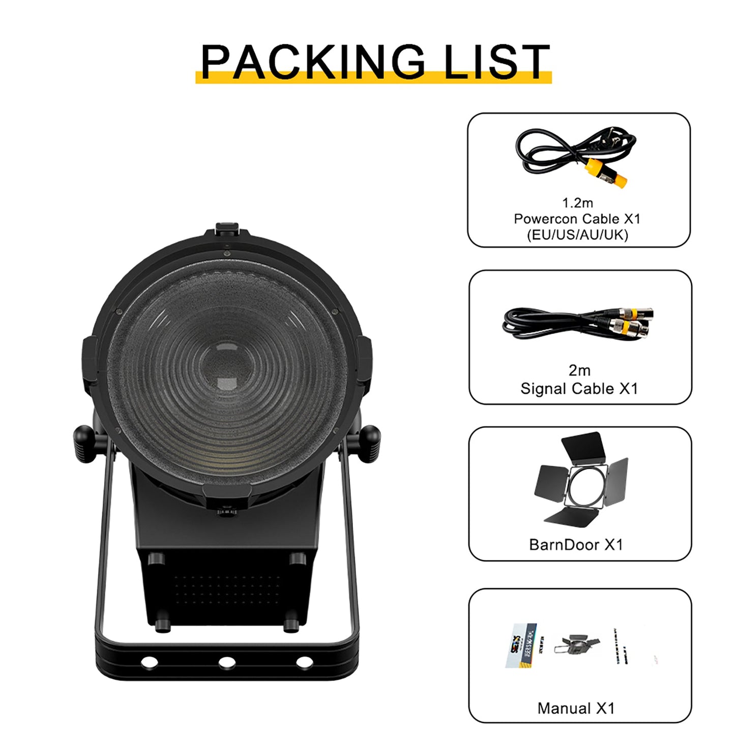SHEHDS 250W/350W LED Spotlight RGBWAUV/RGBLAC/RGBW/RGBL/Warm+Cool White Stage Lighting for Theater, Stage, Performance, Concerts