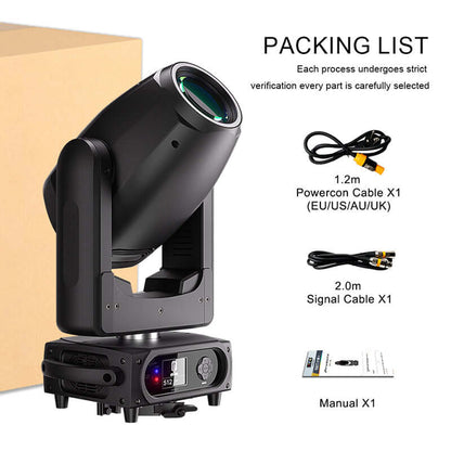 SHEHDS GalaxyJet LED Beam 200W&300W Beam&Wash&Gobo Moving Head Lights
