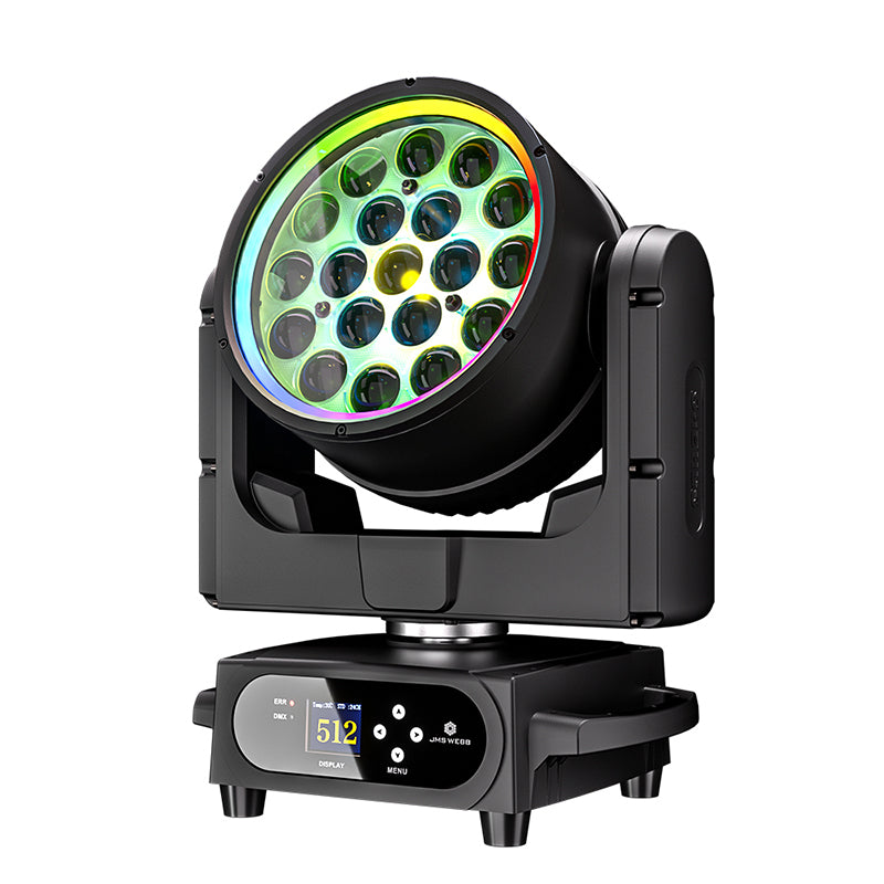 SHEHDS Waterproof LED Moving Head Light 19x15W / 20W / 25W Beam Wash Zoom IP65 Stage Lighting