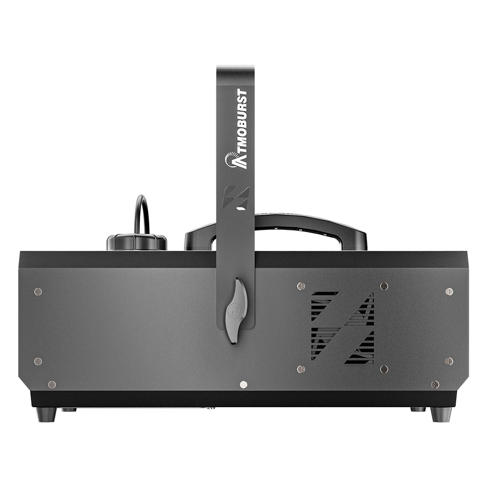 SHEHDS 1500W RGB LED Fog Machine with 9x3W Lights DMX & Remote Control Fog Effect Machine for Stage Shows Weddings
