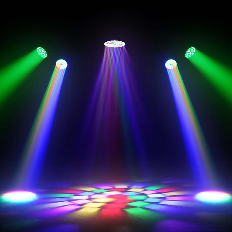 JMS WEBB LED Ultra Wash Big Bees Eyes 37x25W&40W RGBW Moving Head Light | Ultra Quiet | Wide Angle | DMX512 | For Theater,Stage, Events, Weddings