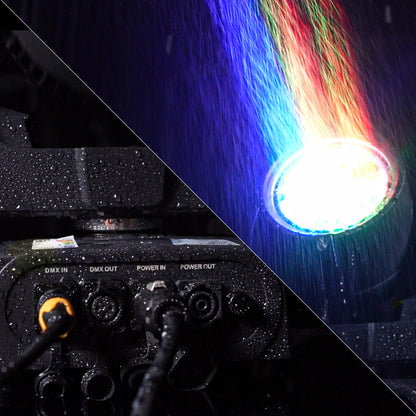 JMS WEBB Waterproof 7x40W Bee Eye Moving Head Light RGBW/RGBL/RGBLAC Zoom Wash Stage Lighting