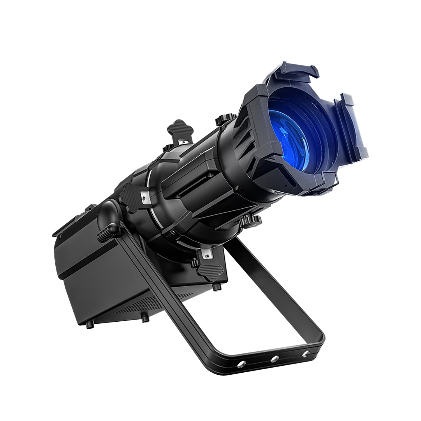 LED Fixed Focus LEKO 250W/350W Profile Spotlight - RGBWAUV/RGBLAC/RGBW/RGBL/Warm+Cool White | Four-leaf Manual Shutters