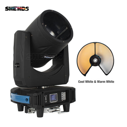 SHEHDS COB 400W Warm+Cold White /COB 400W RGBY Moving Head Light For Church Theater