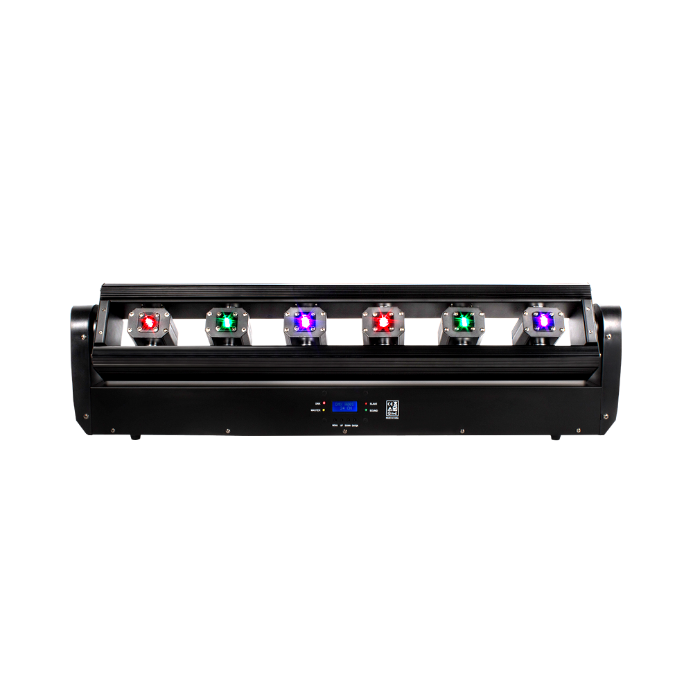 SHEHDS 3000mW RGB 3in1 DMX Scanner Laser Moving Head – rear or alternate product view