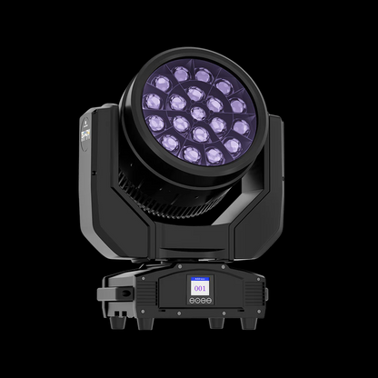 Waterproof LED Wash Big Bee Eye 19x40W RGBW Moving Head Light for Discos Entertainment Concert Performance Stage Theater JMS WEBB