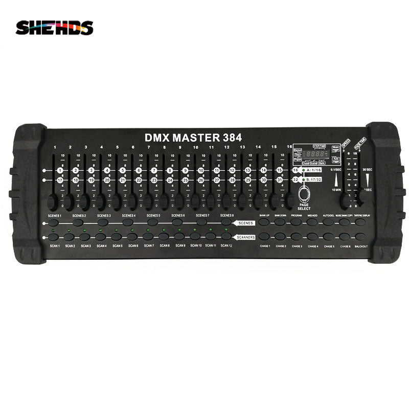 SHEHDS DMX 384 Controller For Stage Lighting 512 DMX Console DJ Controller Equipment