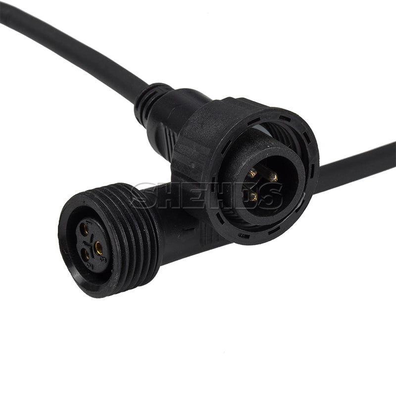 SHEHDS Waterproof DMX Cables Suitable For Waterproof Series Stage Lighting