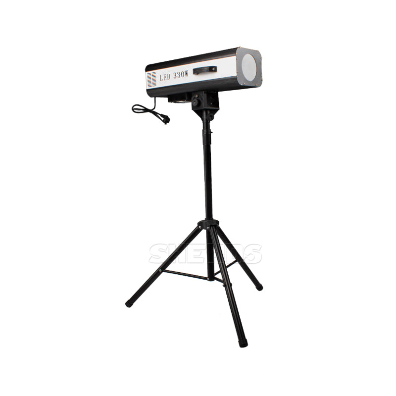 SHEHDS LED 330W Follow Spotlight With Flight Case Tracker For Wedding Theater Performance DJ Spot Light