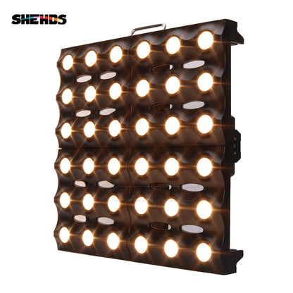 LED Matrix 36x3W Gold Color DMX512 Stage Effect Lighting Good For DJ Disco Party Dance Floor Clubs Bar And Wedding Decorations