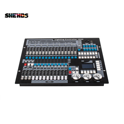 SHEHDS Flight Case With DMX Console 1024 Lighting Consoles Professional Stage Lights Control Equipment