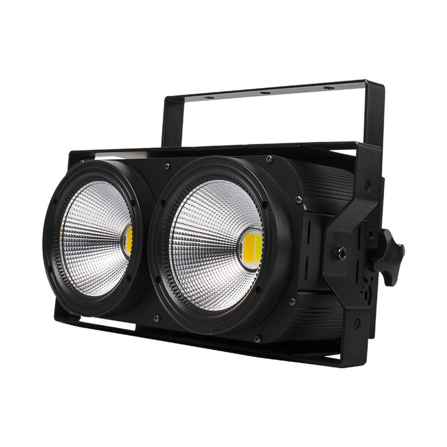 Combination 2Eyes 200W LED COB Blinder Cool White + Warm White Lighting for Church Wedding Concert Theater