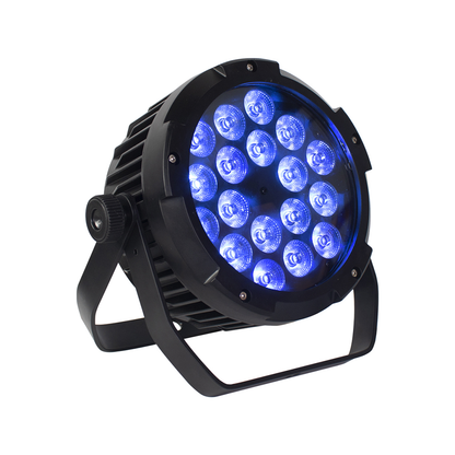 SHEHDS IP65 Waterproof LED Par Light 18x18W 6in1 RGBWA+UV Outdoor Stage Light DJ Club Wedding